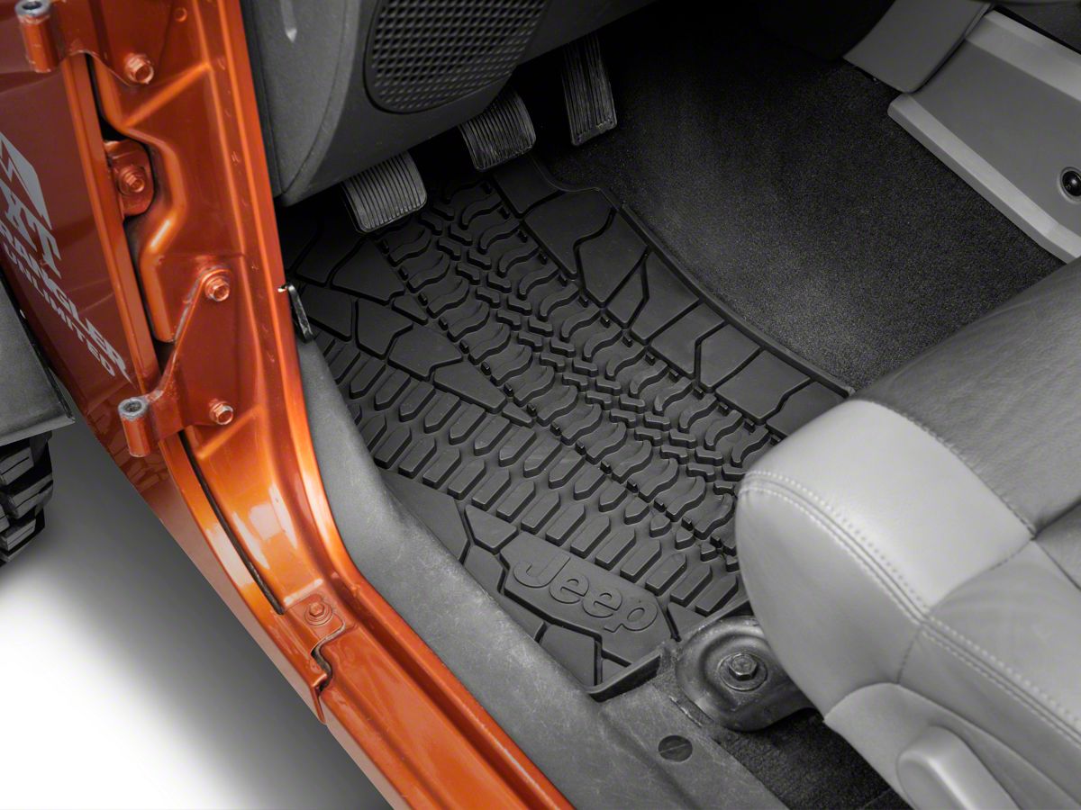 Jeep Wrangler Jk Rubber Floor Mats