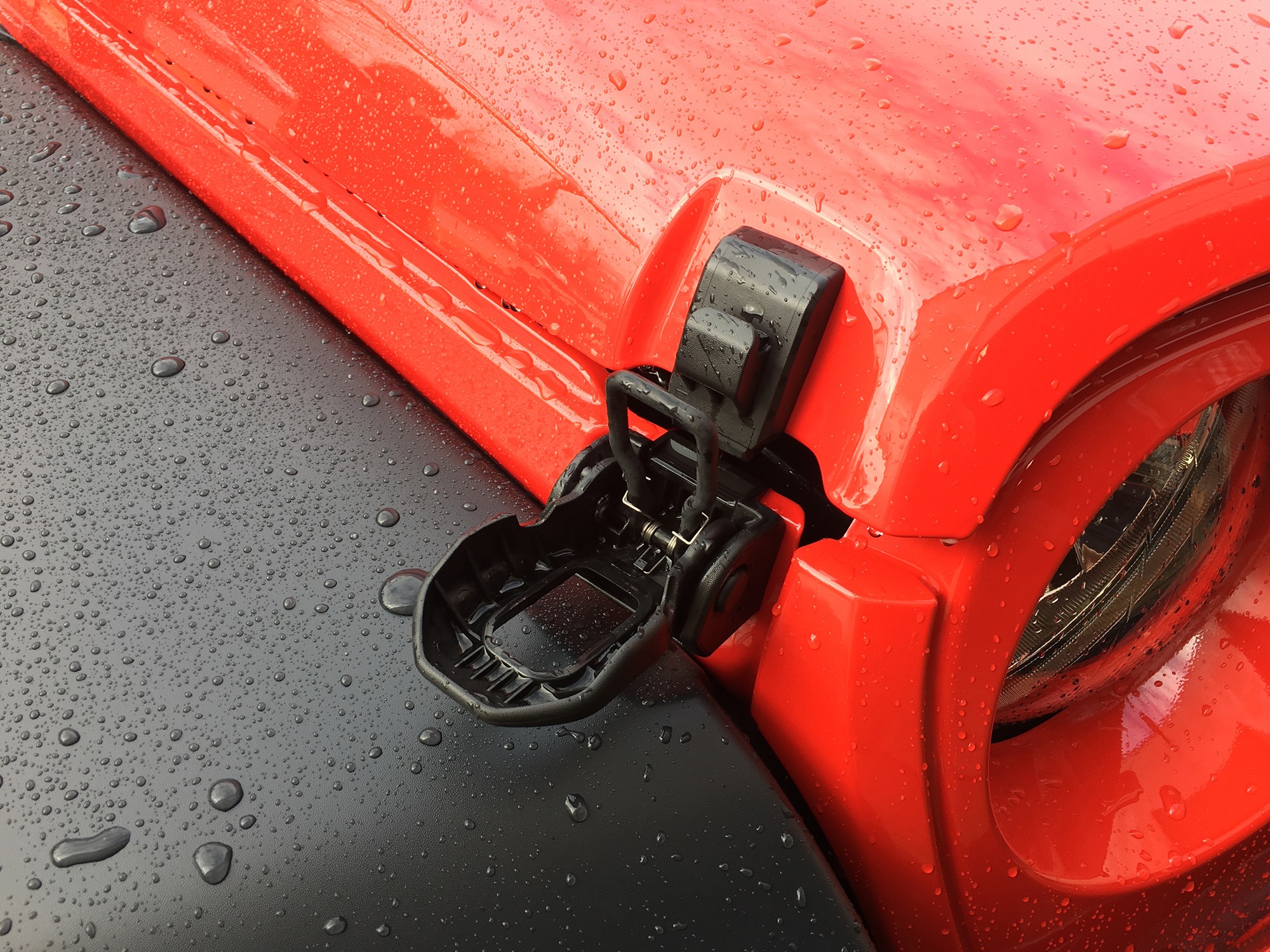 Jeep Wrangler Locking Hood Latch